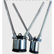 드럼통 오일통 씰링 도구 실링 클램프 철드럼 캡 조임, 개구부 1개-직경-35mm