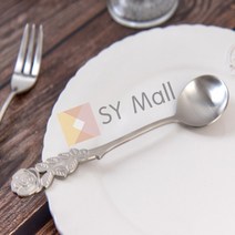 SY몰 장미 화채스푼 커트러리수저 젤라또스푼