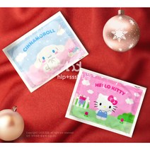 산리오 쿠로미 마이멜로디 시나모롤 손난로 힙쓸 귀여운 휴대용 어린이 선물 초등학생 캐릭터 여아 예쁜 남아 중학생 고등학생 붙이는 여친 답례품 보온 이쁜 겨울 기획 핫팩, 6_헬로키티붙이는핫팩(45g)