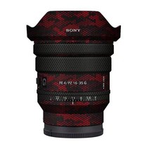 Sony FE PZ 16-35mm F4 G (SEL1635GM) 용 안티 스크래치 카메라 렌즈 스티커 코트 랩 보호 필름 바디 프로텍터 스킨, Type 21