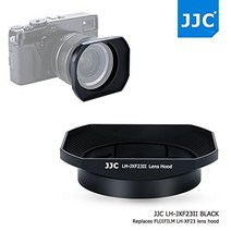 Bayonet Square Metal Lens Hood for Fujifilm Fujinon XF 23mm F1.4 56mm F1.2 Lens on Camera XT4 XT3 X, 1
