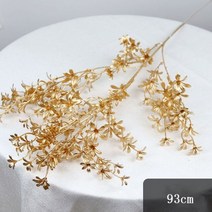 60 110cm 황금 인공 종려 잎 인조 식물 유칼립투스 지점 꽃 Monstera 트리 크리스마스 웨딩 장식 카페 인테리어, wenxinlan