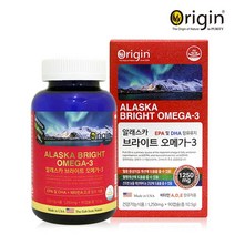 오리진 알라스카 브라이트 오메가3 1 250mg X 90캡슐