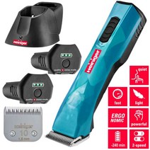 하인이거 오팔 Heiniger Opal (배터리 2개 포함) 강아지 무선 이발기 애견미용 전문가용 클리퍼