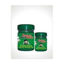 아르기닌 Panihari MAHIDA SUKOON Pain Hara/Green Balm for Cold Headache Pain CAN BE Apply ON Ribs Back Fo
