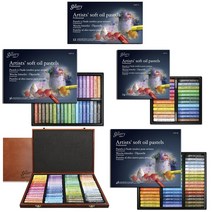 문교 아티스트 소프트 오일파스텔 12색 24색 36색 48색 72색 120색, 소프트 24색 세트 [MOPV24]