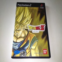 플레이스테이션 PS2 드래곤볼Z중고게임시디, 드래곤볼Z설명서만없는