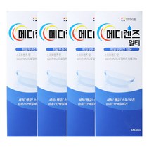 메디렌즈 멀티액 360ml X 4개 소프트렌즈용액