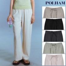 [폴햄] PHE2PP2069 여성 쿨링 와이드 밴딩 팬츠 바지