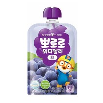 뽀로로 워터젤리 포도 120ml