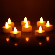 제이벌룬 프로포즈이벤트 led촛불과 조화장미세트, led촛불/투명컵10개