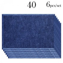 가정용방음 부스 6개세트 층간소음 스튜디오 보컬, A, 13, 0.9cm