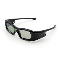 Optama 에이서 벤큐 뷰소닉 샤프 델 DLP 연결 영사기 프로젝터 풀 HD 액티브 DLP 링크에 대한 GL410 3D 안경, 01 Black, 01 Black