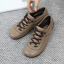 제이슈 수제화 천연소가죽 제일좋은 스트링 캐주얼슈즈 2컬러 4cm굽