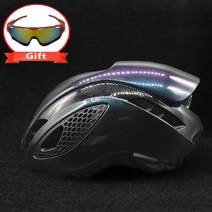 300g 에어로 TT 자전거 헬멧 로드 바이크 스포츠 안전 라이딩 레이싱 타임 트라이얼 인 몰드, 11 11_01 M(54-60cm)