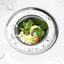 주방싱크대 배수구망 스텐덮개 싱크대 개수개 거름망, 1스텐싱크거름망-소