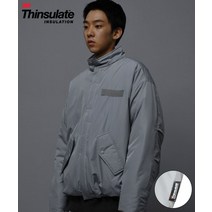 [국내 매장판] TRAVEL 3M 신슐레이트 필드 숏패딩 그레이 THINSULATE FIELD PADDING JACKET GRAY 263387