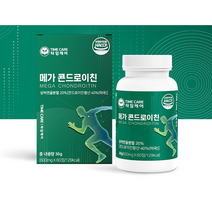 콘드로이친 상어연골분말, 1병, 60정