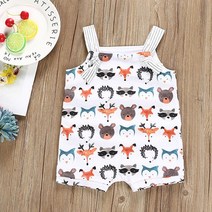 쥬월드 롬퍼(0-24개월) 203877 롬퍼 우주복 바디슈트 여름바디슈트 바디수트 아기슈트 아기옷 여름우주복