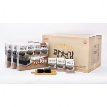 삼육김 100%국산원초 맛있는 광천김 1박스 128봉(4g(9절8매)x16봉x8단)