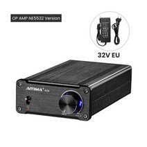 진공관 앰프 키트 블루투스앰프모듈 aiyima a04 tpa3251 전력 증폭기 hifi 오디오 사운드 증폭기 2.0 홈 전문 amplificador 175wx2 super, 협력사, tpa3251 앰프 eu