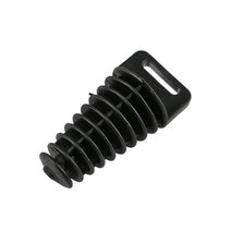 슈퍼커브 오토바이용튜닝 악세서리SCL MOTOS-오토바이 배기 파이프 15-62mm PVC 플러그 머플러 워시 보, 02 A-black