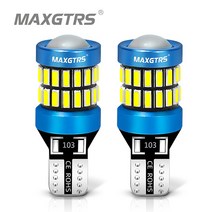 2x T15 W16W 921 912 LED 4014 + 3030 6000K 백색 적색 노란색 백업 자동차 후진 전구 Canbus 방향 지시등, 빨간