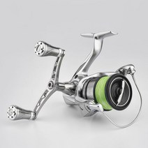 Gomexus 가죽 드리머 f6 스피닝 휠 더블 로커 Shimano 21 Naxi Stradic 낚시 수리 액세서리 리브레핸들, 티타늄-시마노 왼손과 오른손 호환