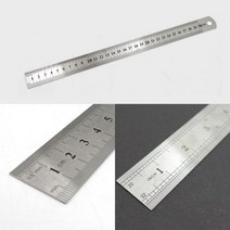 30CM 쇠자 눈금자 철자 철제자 문구용자 20센티자 문구자