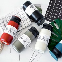 스텐 텀블러 보온병 튼튼 컬러 등산 사무실 회사 각인, 상품선택, 8트라벨500ml-레드