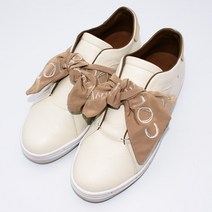 2254.랑방 LANVIN 리본장식 가죽 스니커즈/여성