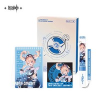 원신 콘서트 2022 끝없는 여정의 멜로디 캐릭터 선물 세트 공홈 정품 굿즈, A (12월 초 출하)