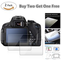 2x9H 강화 유리 LCD 화면 보호기 캐논 EOS R6 R5 R RP 250D 4000D 90D M200 M50 6D 마크 II T100 T8i T7 SL, 03 EOS 90D