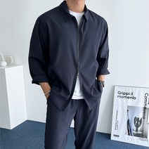 데일트 남자 여름 스킨터치 바람막이 투웨이 셔츠 자켓
