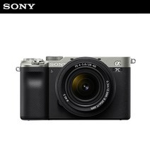 소니 공식대리점 풀프레임 미러리스 카메라 알파 A7CL (SEL2860 렌즈킷) + SEL50F18F 단렌즈 패키지, 실버
