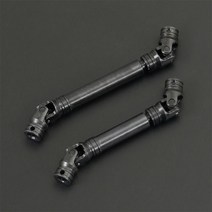 107 RC 크롤러용 금속 스플라인 드라이브 샤프트 159-1/10mm 2 개 313mm 휠베이스 축 SCX10 II 부품 액세서리