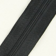 Jstrading 5마 홈패션지퍼 롤지퍼 (지퍼고리 5개포함), 1개, 블랙 5마