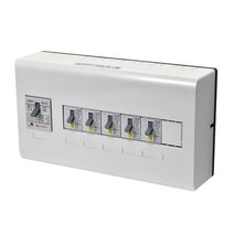 국제산전 노출 주택용 분전반 50A 5회로 아파트 주택 전기 배전함 배선 분전함 KJP-5005s, 1개