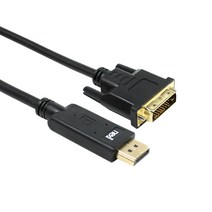 넥시 DP to DVI 변환케이블 디스플레이포트 모니터케이블 DVI-D 듀얼링크, 3M