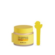 웰더마 카렌듈라 카밍 순 크림 80ml + 스패출러, 1세트