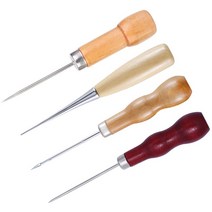 새들스티칭 가죽공예포니 다각도 손바느질 lmdz 나무 손잡이 awls diy 신발, 없음
