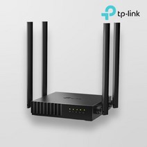 핫딜 티피링크 AC1200 Archer C54 듀얼밴드 MU-MIMO Wi-Fi 5 유무선 와이파이 인터넷 공유기, 1개