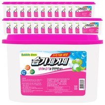 버블제로 습기 제거제x24개 옷장 이불장 신발장 서랍장 곰팡이 제거 탈취 제 제습 제습제, 1세트, 203.2oz