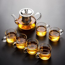 다기 다도 세트 가정용 녹차 홈카페 차잎 차마시기 손님접대 찻잔 전통, 옵션6