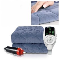 usb온열매트 담요 전기방석 캠핑용 보조배터리 휴대용 백패킹, 12V 다기능 (이중 제어) 150x120cm