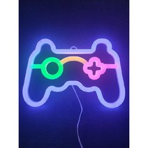 led 디스플레이 네온 pc방 노래방 파티룸 컬러 주변 조명 벽 장식 야간, L