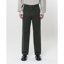 BESLOW [21FW] [스탠다드]21FW STRAIGHT FIT CHINO DENIM PANTS DARK GREY