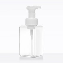 새로핸즈 거품형 버블 펌프 공병 투명용기 투명캡 400ml, 단품