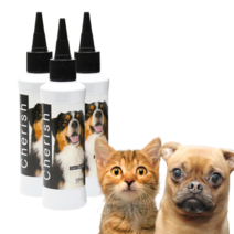 강아지 고양이 결막염 눈병 인공눈물 눈세정제 안구세정제 아이클리너 120ml, M