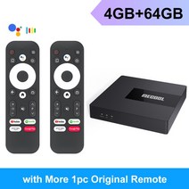 글로벌 mecool km7 google 인증 tv box android 11 atv 4gb 64gb ddr4 amlogic s905y4 androidtv wifi bt 4k, 협력사, au 플러그, 4gb64gb add1bt rc